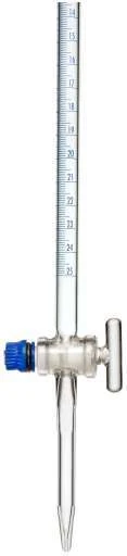 Amber Burette With Glass Stopcock product photograph