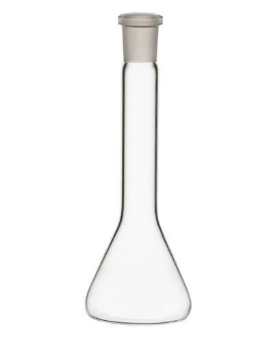 Volumetric Trapezodial Flask Clear Glass product photograph