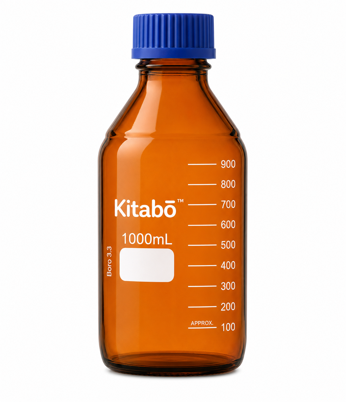 Bottle Media Amber With Screw Cap product photograph