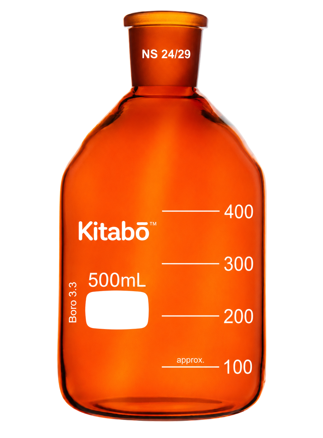 Amber Glass Bottle for Automatic Burette product photograph