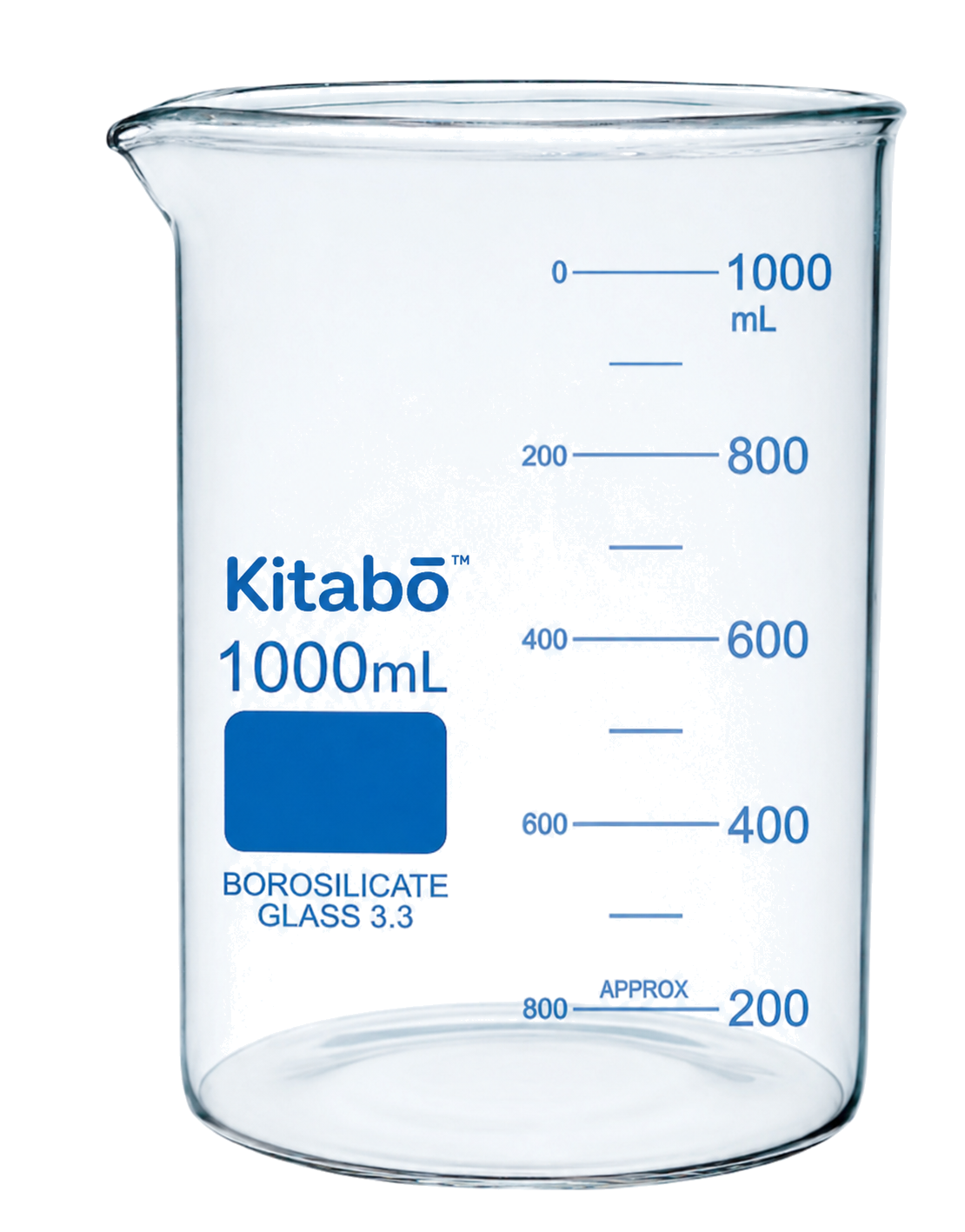 Beakers laboratory glassware