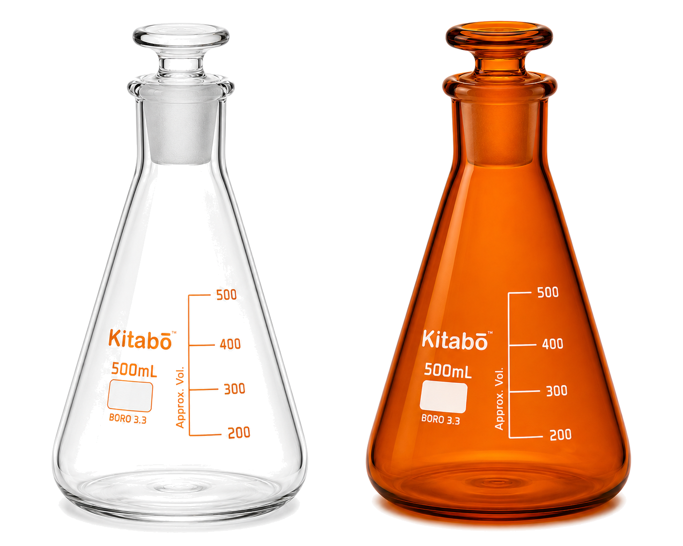 Erlenmeyer Flask With Joint & I/C Stopper product photograph