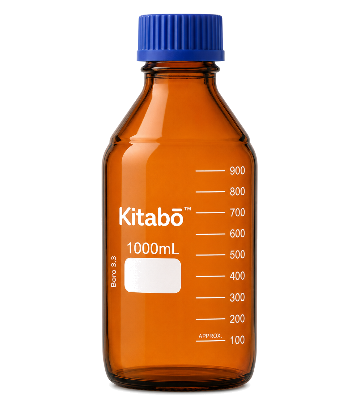 Bottle Media Amber With Screw Cap product photograph
