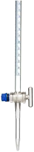 Amber Burette With Glass Stopcock product photograph